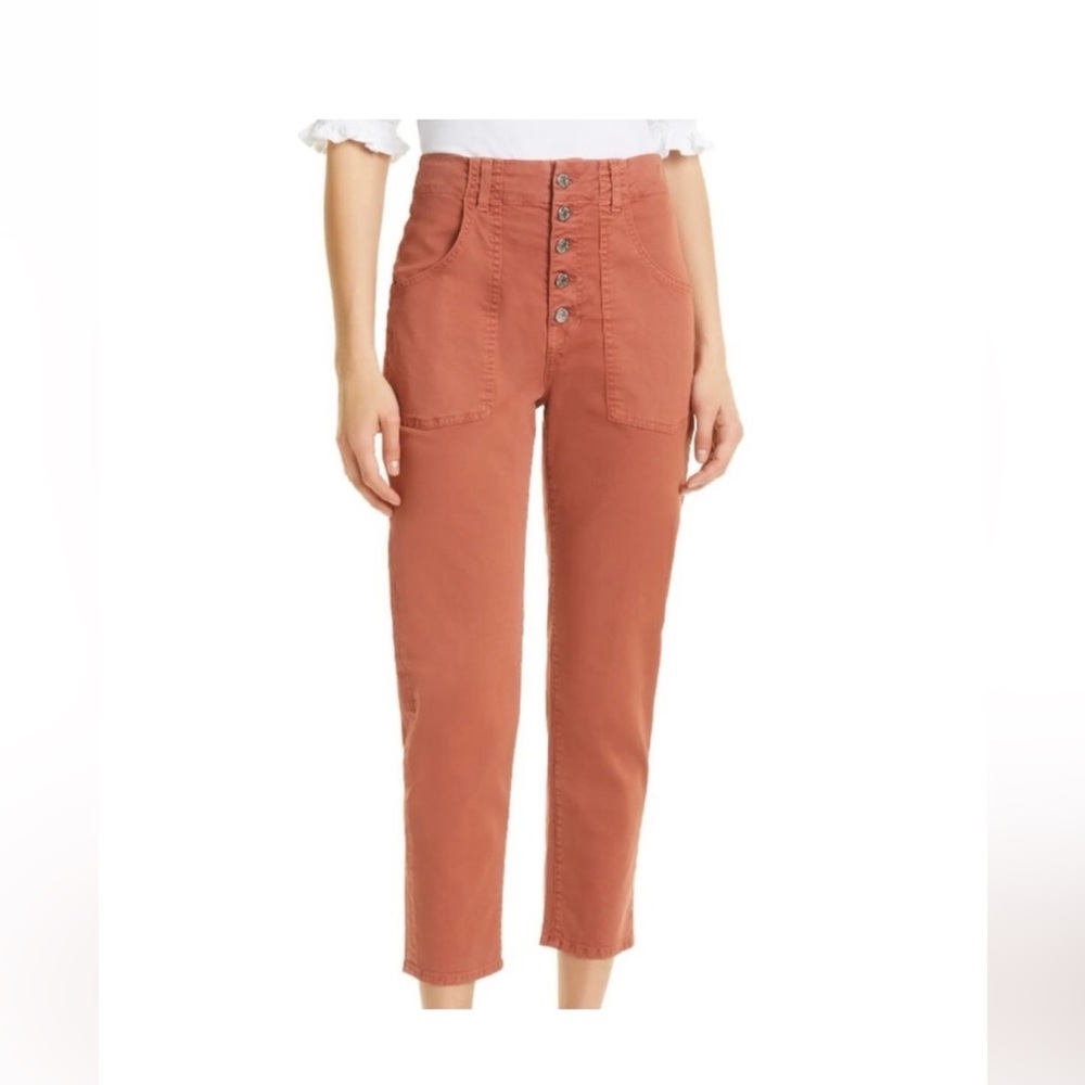 Veronica Beard jeans Arya Straight High Rise Jeans sz 25